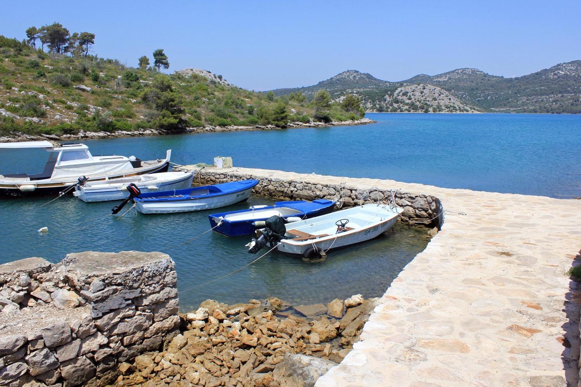 Secluded Fisherman'S Cottage Cove Jaz - Telascica, Dugi Otok - 8143 سالي المظهر الخارجي الصورة